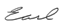 Earl's signature